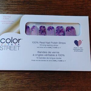 PRETTY New COLOR STREET Real Nail Polish Strips GLAD YOU CAMO